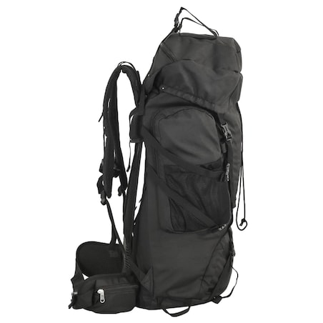 vidaXL Plecak turystyczny, czarny, 80 L, tkanina Oxford