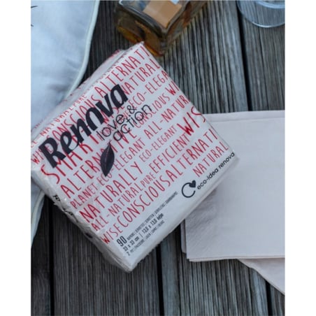 Serwetki Renova Love&Action 90szt 33x33cm