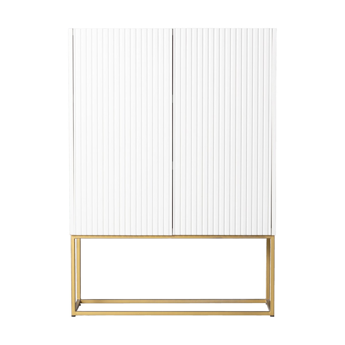 Szafa Wavy white, 100 x 40 x 140,5 cm