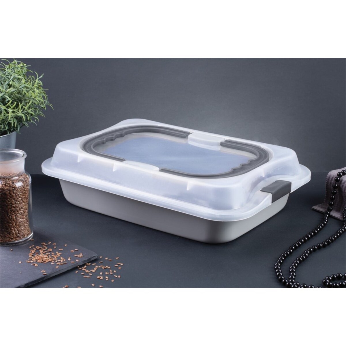 Brytfanna z pokrywką - Forma do pieczenia 36,5cm Aspen Berlinger Haus BH-7652