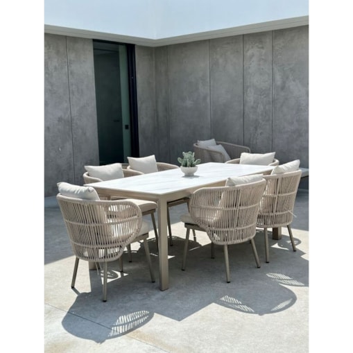 ZESTAW ALUMINIOWY AZZURE SZAMPAŃSKI 6