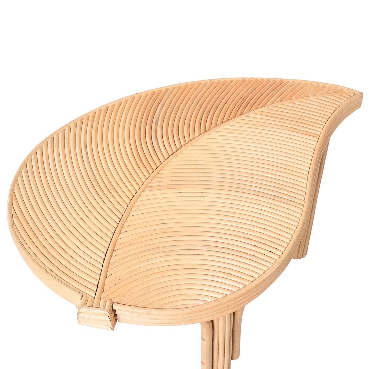Zestaw 2 stolików kawowych PARALIA Rattan Naturalny