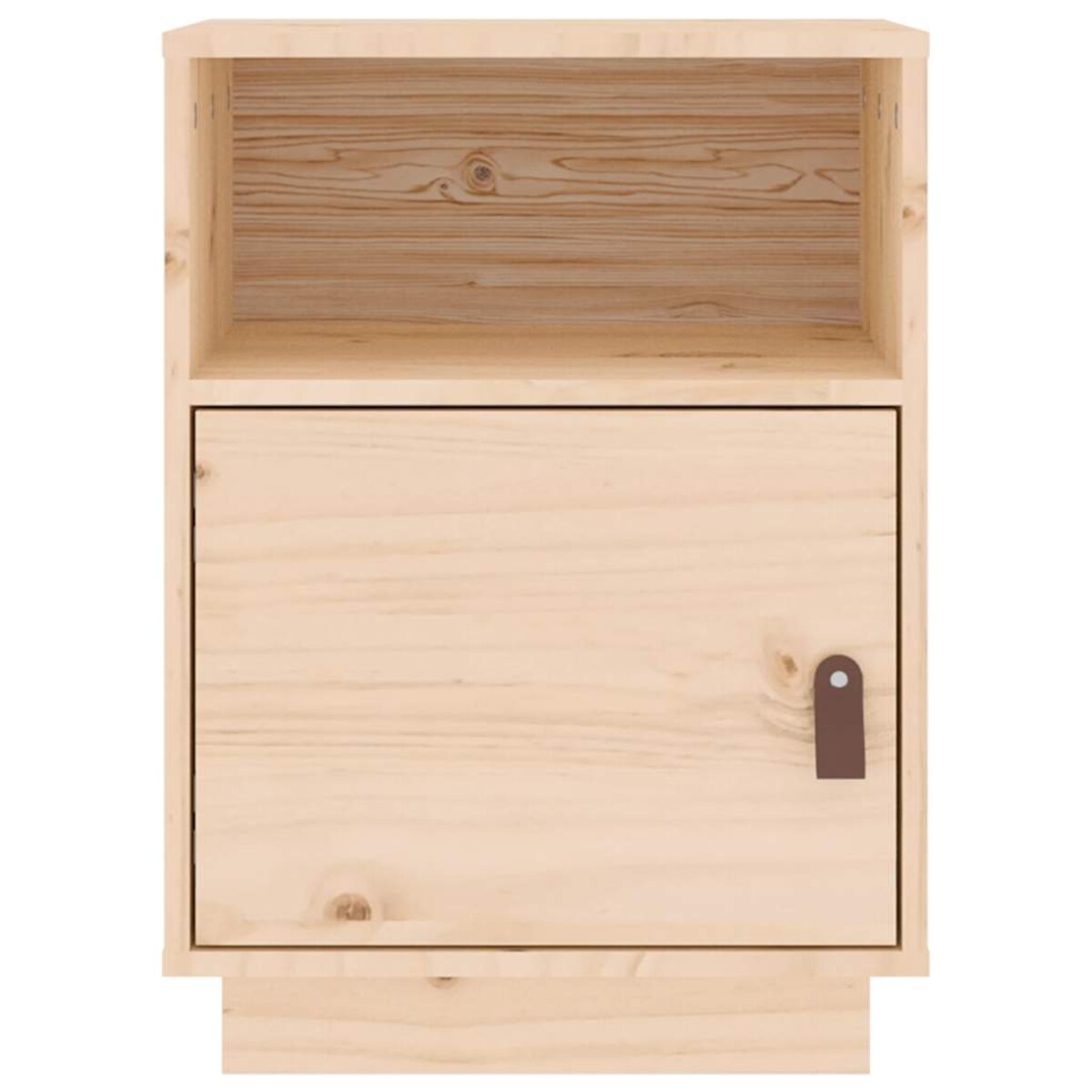 vidaXL Szafki nocne, 2 szt., 40x34x55 cm, lite drewno sosnowe
