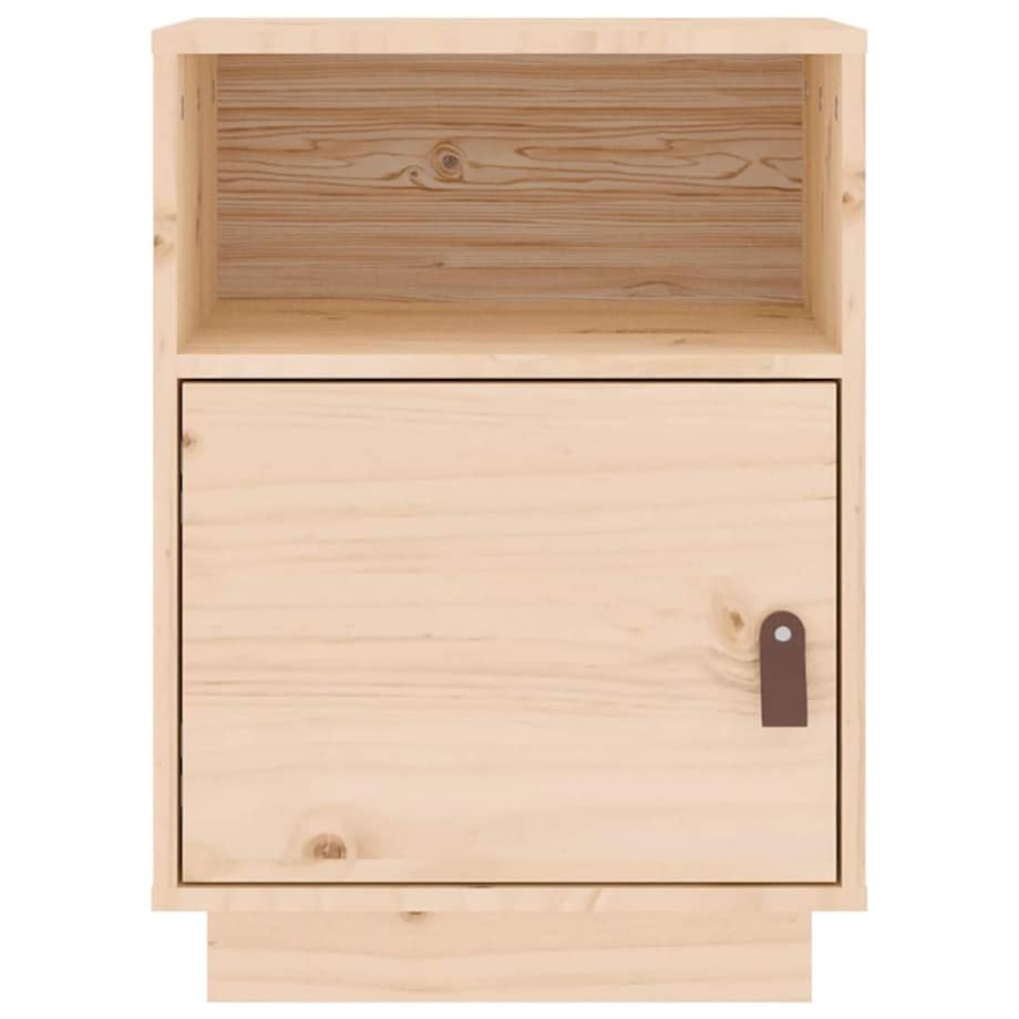 vidaXL Szafki nocne, 2 szt., 40x34x55 cm, lite drewno sosnowe