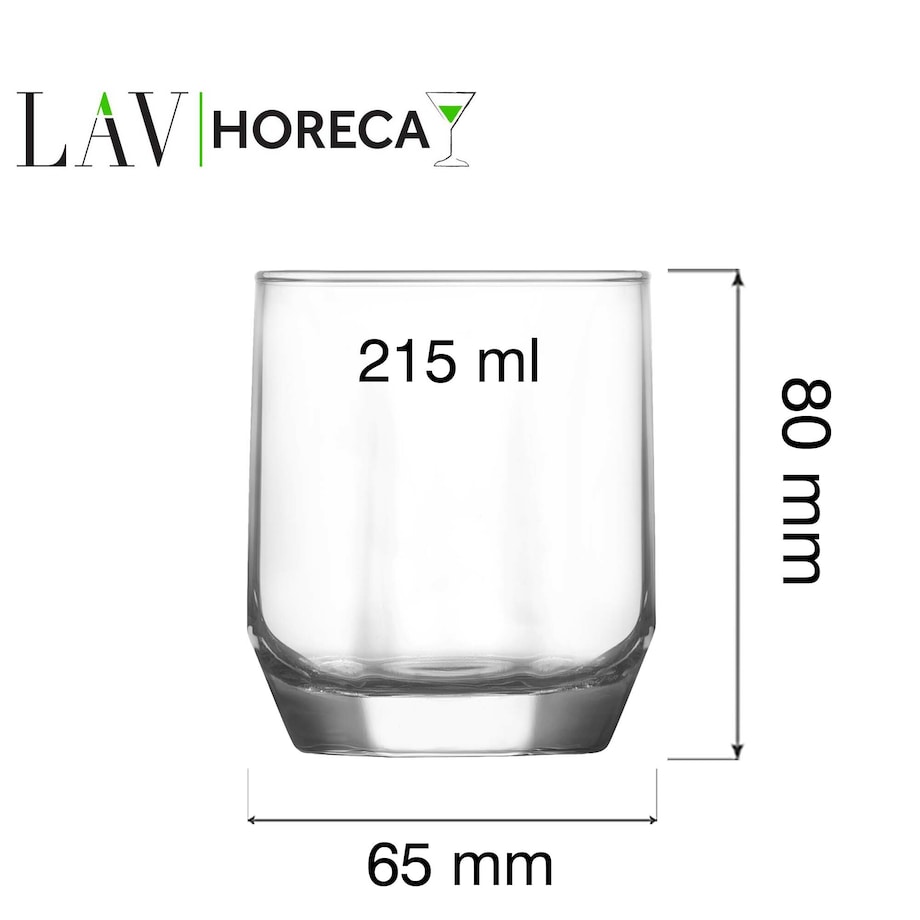 Szklanka Riga, 215ml, LAV
