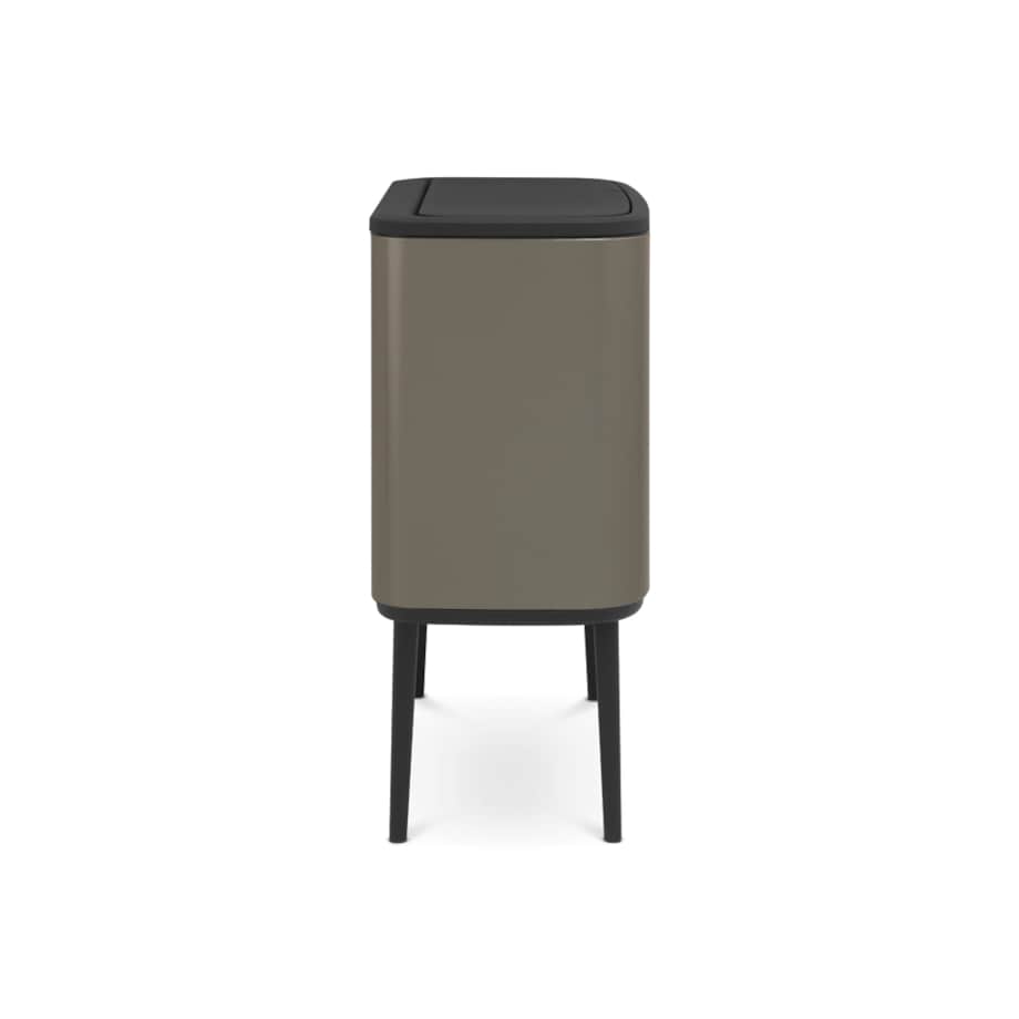 Kosz na śmieci Touch Bin Bo 3 x 11l platin 316104