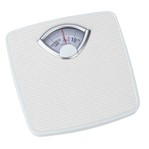 Waga łazienkowa, metalowa, 27 x 26,5 cm, WENKO