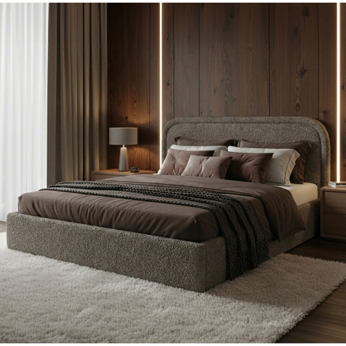 Łóżko Tapicerowane Majesty 160X200 Stelaż Pojemnik Na Pościel Abriamo 02