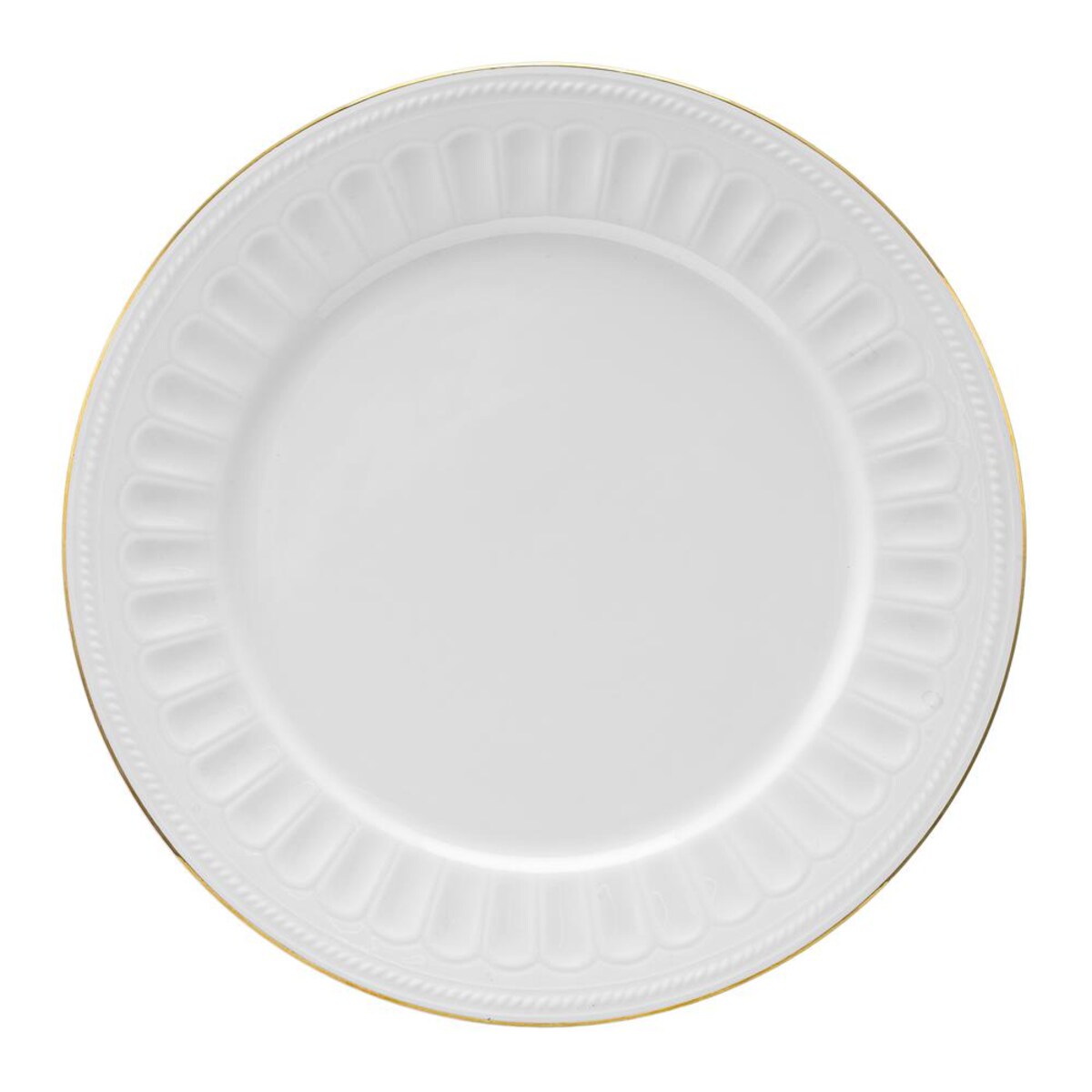 VILLA ITALIA Serwis obiadowy na 6 osób porcelanowy złota linia MESYNA GOLD