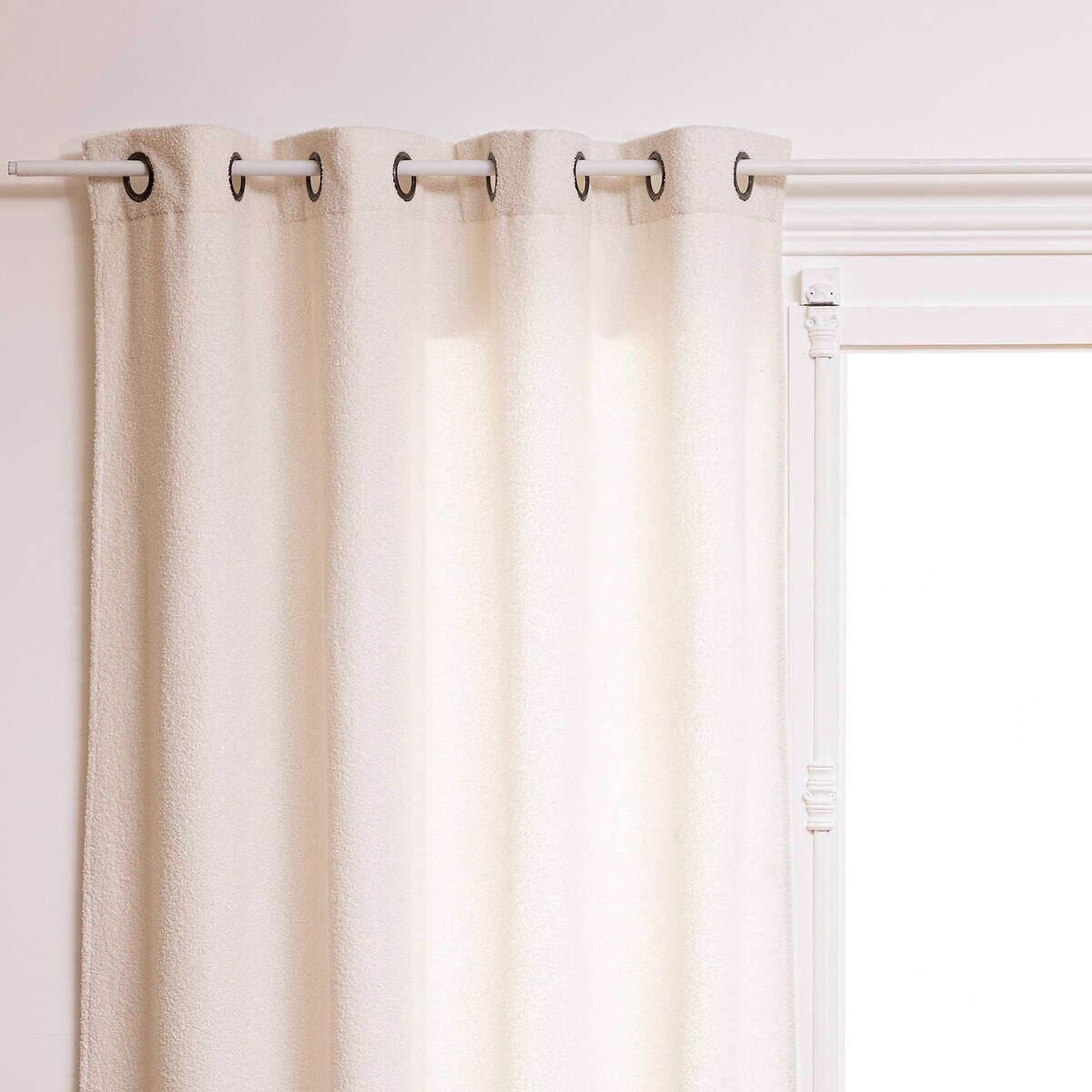 Zasłona boucle na przelotkach JAIKO, 140 x 260 cm