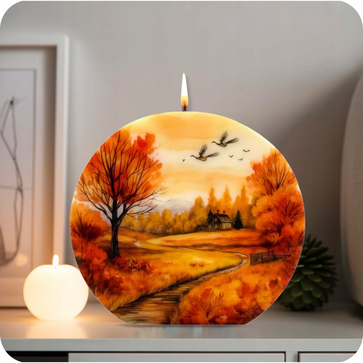 Dzień Nauczyciela Prezent dla Kobiety Świeca Sojowa Ozdobna Naturalna