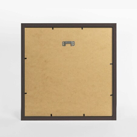 Ramka na zdjęcia 30x30 cm czarna rama MDF z plexi do powieszenia poziom pion klasyczna ramka kwadratowa