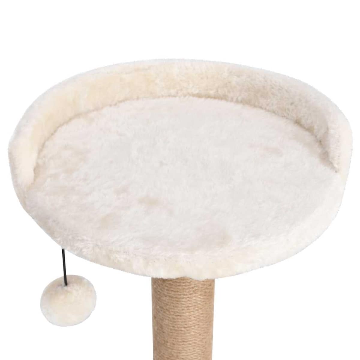 vidaXL Drapak dla kota z słupkiem, 123 cm, trawa morska