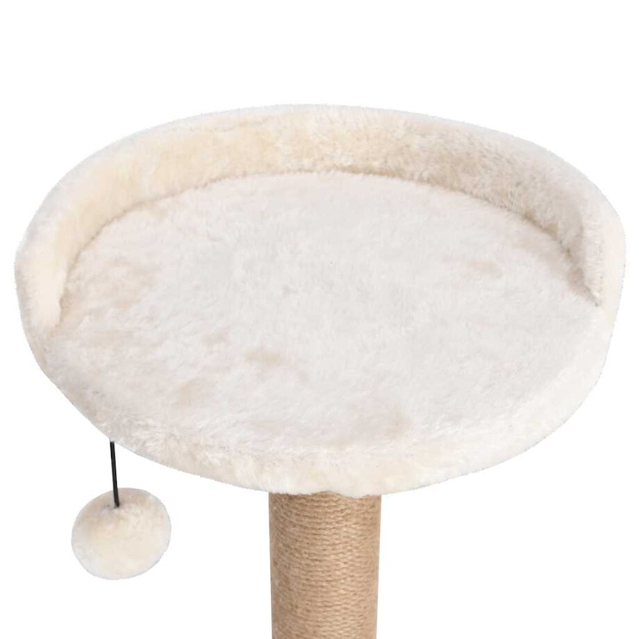vidaXL Drapak dla kota z słupkiem, 123 cm, trawa morska