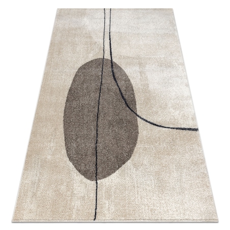Dywan FUSION 0808 krem / beż - Geometryczny, 200x290 cm