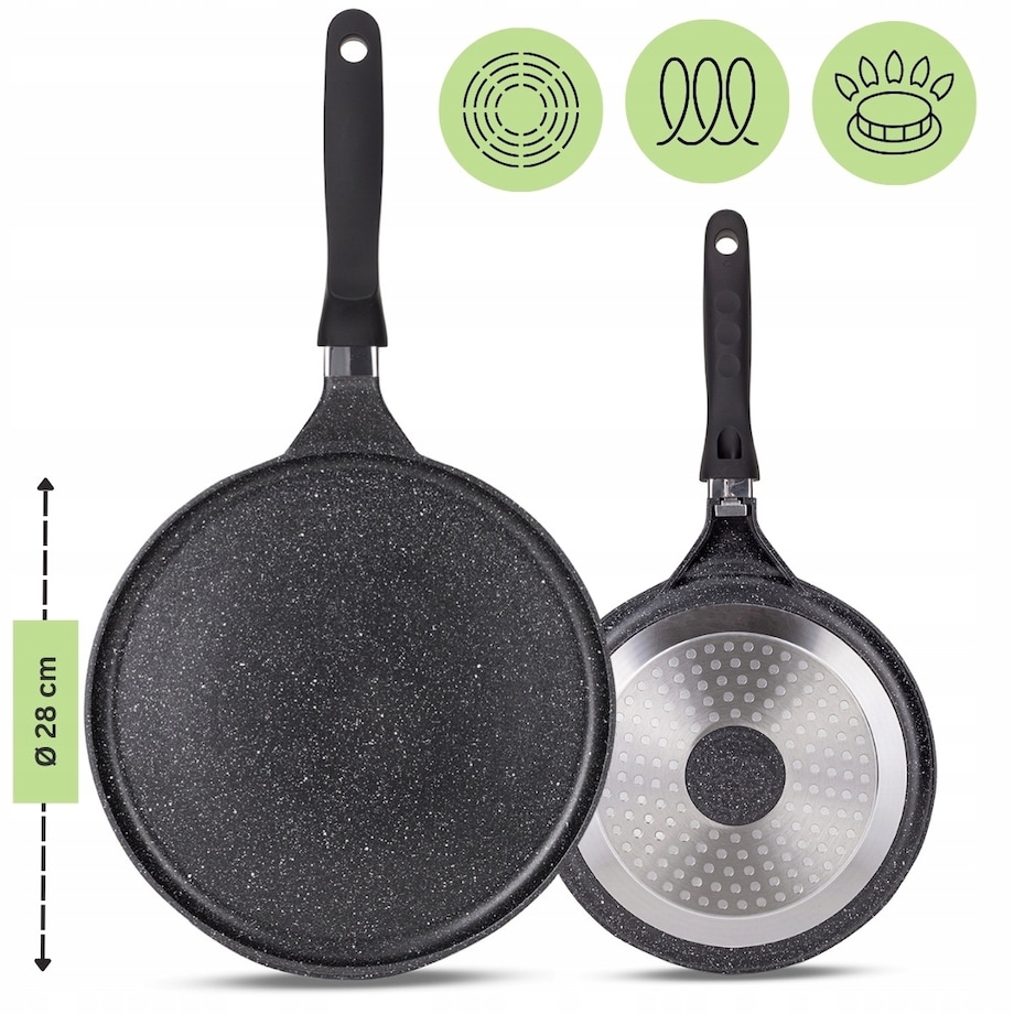 Patelnia naleśnikowa do pancakes na naleśniki 28cm KAMILLE