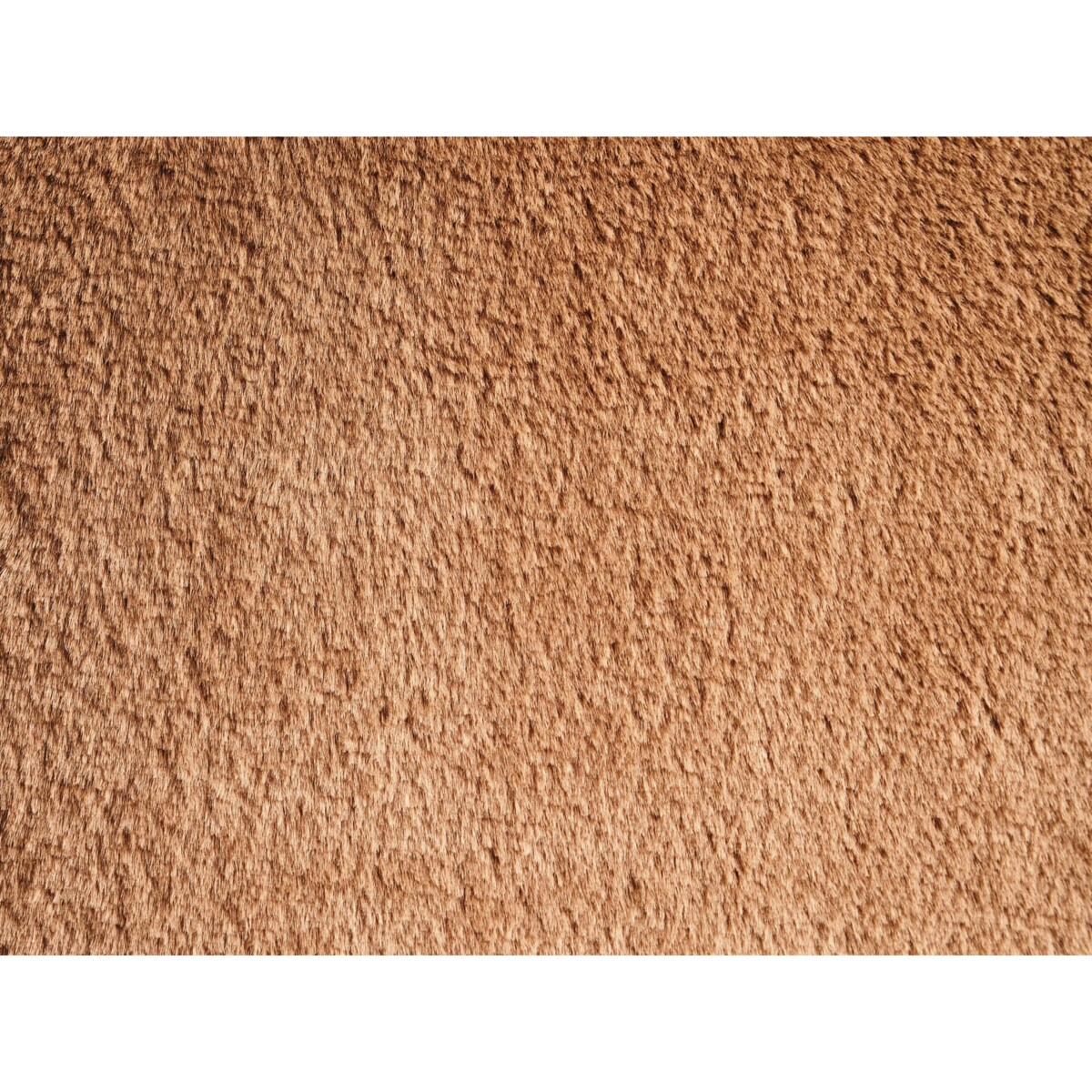 Puf BAYARD Sztuczne futro Jasnobrązowy 115 x 56 x 43 cm