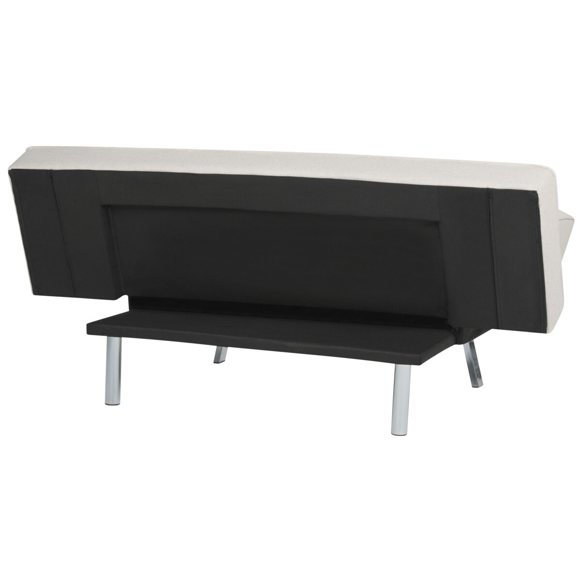 Tapicerowana sofa rozkładana beżowa BRISTOL