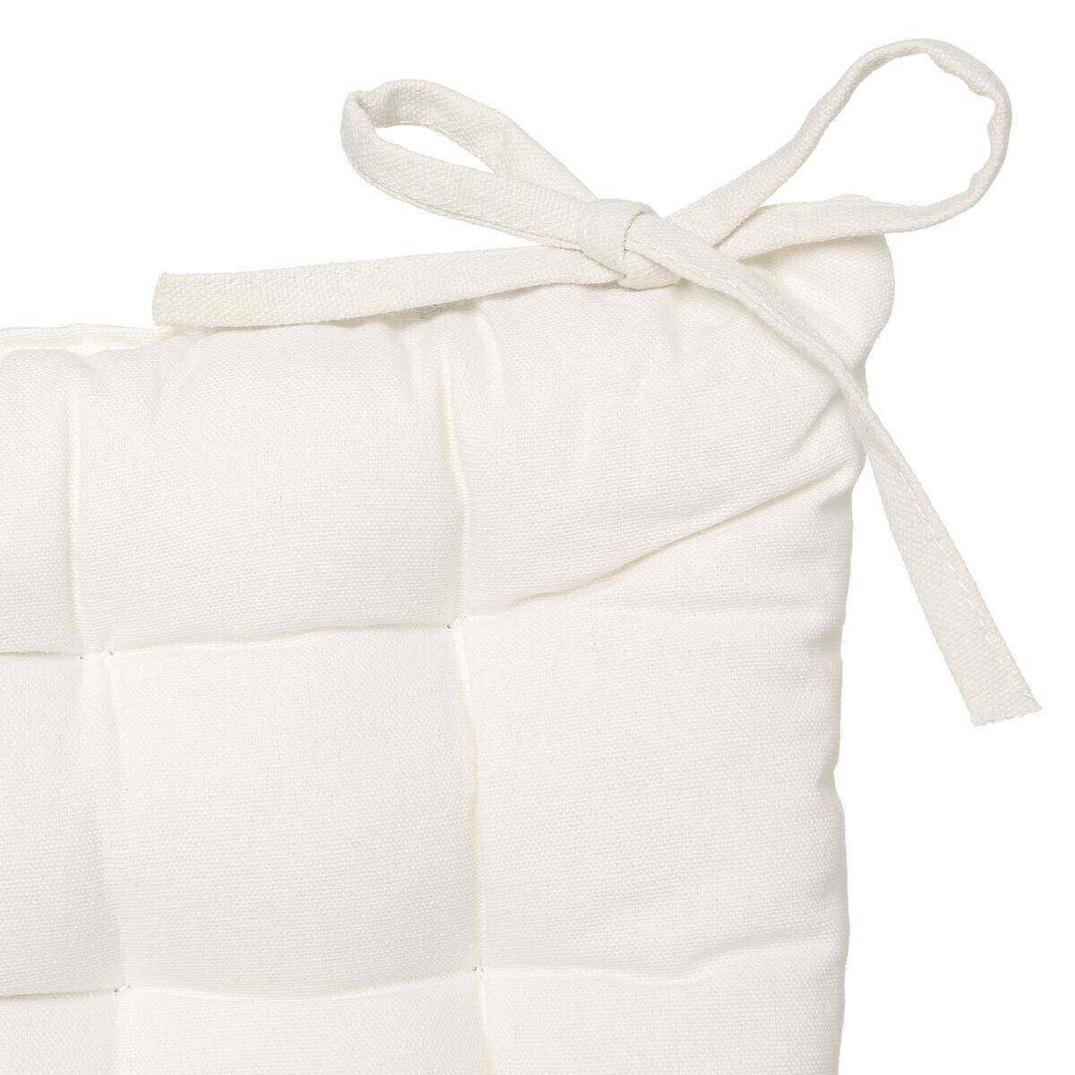 Poduszka na krzesło z wiązaniem, 38 x 38 cm