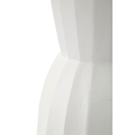 Osłonka dekoracyjna Glint, kolor biały, tlenek magnezu (MgO), 24 x 24 x 41 cm, styl nowoczesny, na doniczkę do salonu, Mauro Ferretti