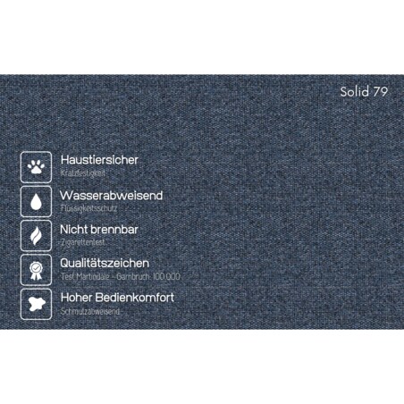 Łóżko lewitujące drewniane bukowe Visby ULF / 180x200 cm, kolor naturalny, zagłówek Solid 79