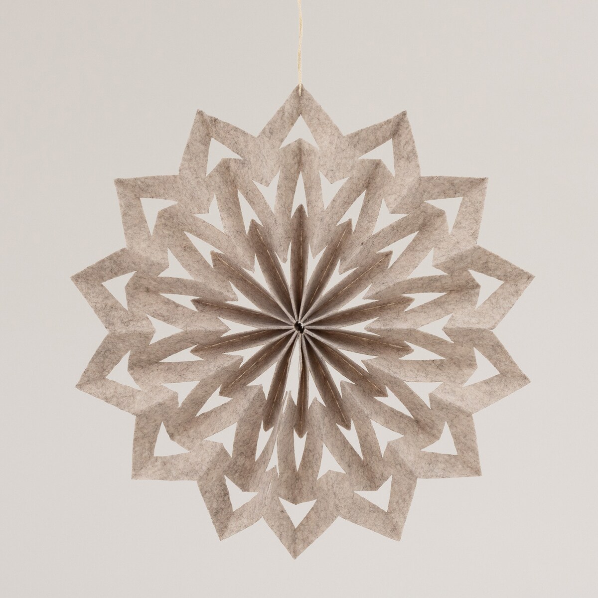 Ozdoba świąteczna Nivalis II beige 40 cm boże narodzenie, święta, świąteczne, beżowy, 40x5 cm