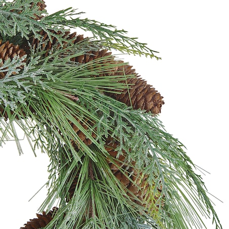 Wieniec świąteczny ASTURIA Zielony 34 cm