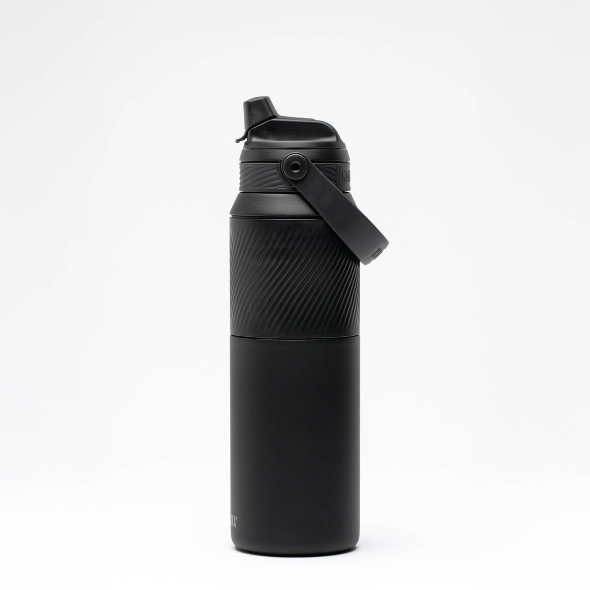 Butelka termiczna na wodę termos ze słomką Dupla Insulated 1000ml - Black Raven