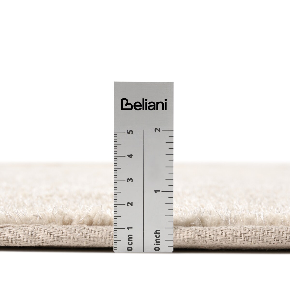 Dywan shaggy DEMRE Beżowy ø 140 cm