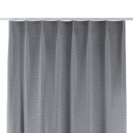 Zasłona na haczykach flex pojedynczych 130x260 szary