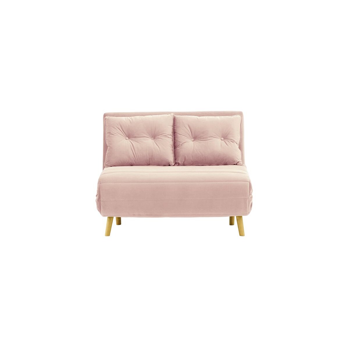 Sofa rozkładana Flic 103 cm-Velluto 14-like oak