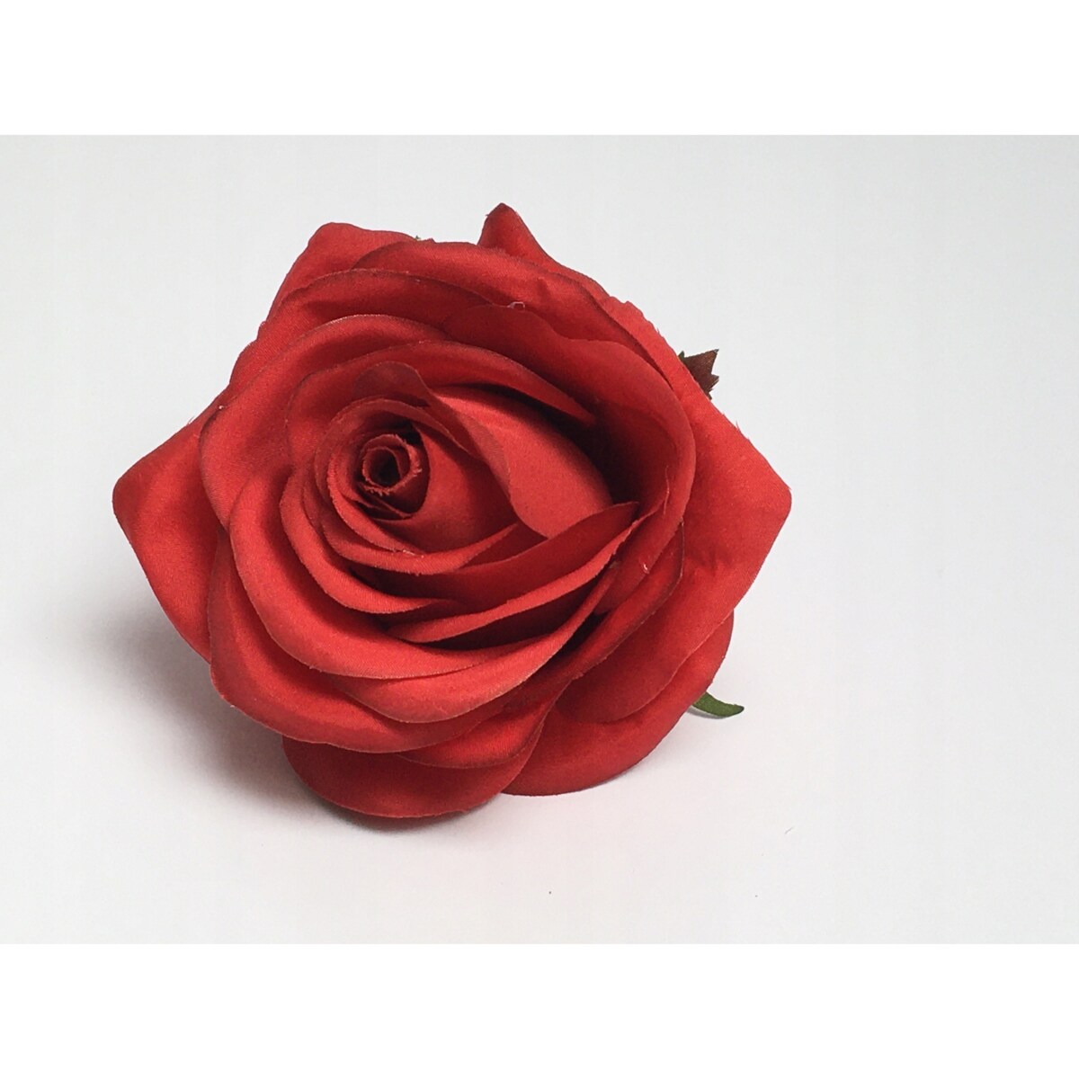 RÓŻA CZERWONA SZTUCZNA na bukiet stroik wiązanka ŁADNA kompozycja dekoracja