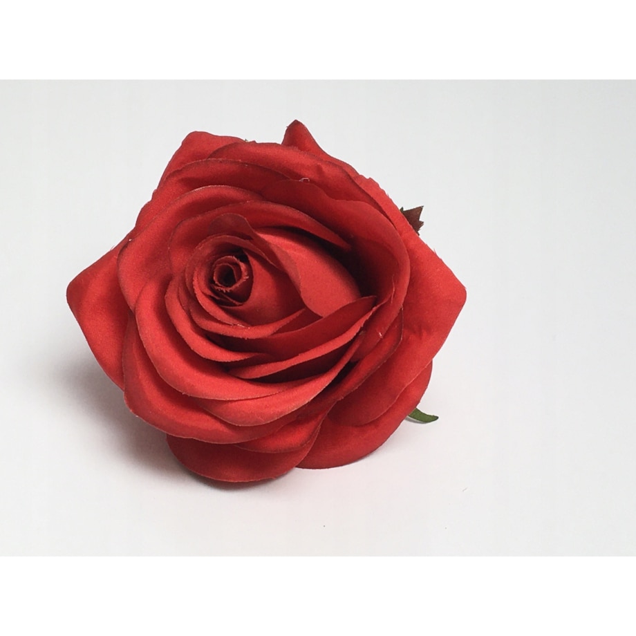 RÓŻA CZERWONA SZTUCZNA na bukiet stroik wiązanka ŁADNA kompozycja dekoracja