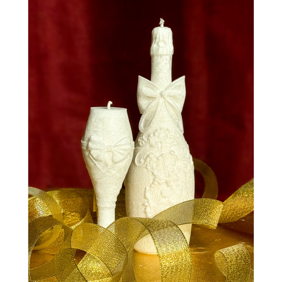 VERKOI Świeca Ozdobna Champagne Bottle