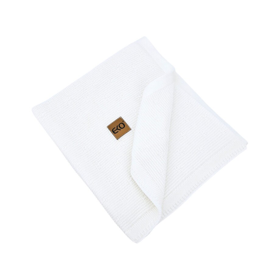 Kocyk bambusowy BIAŁY