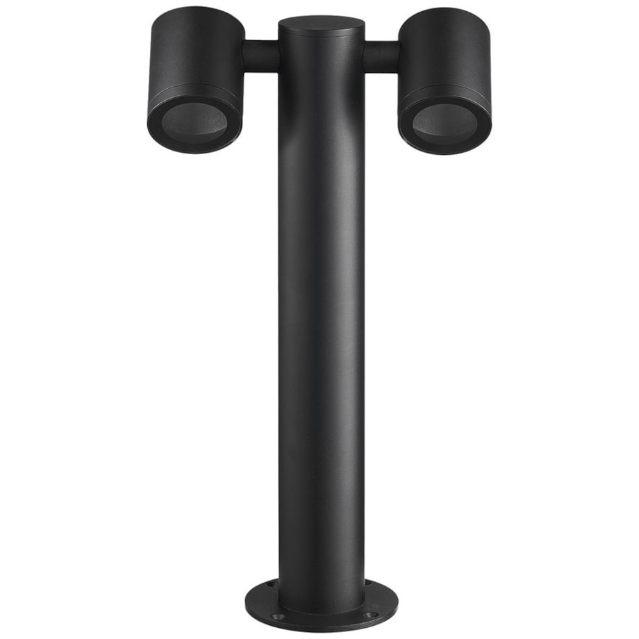 Ogrodowa LAMPA słupek KETTO EKO8340 Milagro regulowana OPRAWA metalowe reflektorki stojące outdoor IP44 czarne