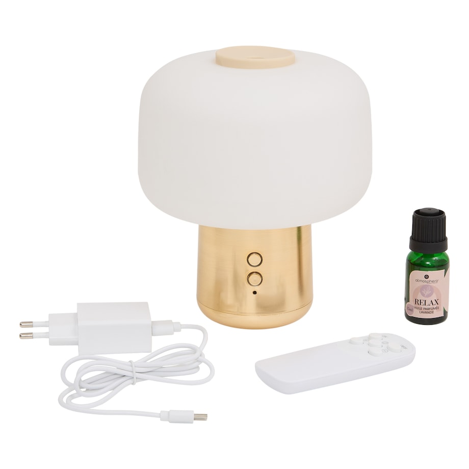 Dyfuzor zapachowy elektryczny ABY z LED, 15 ml