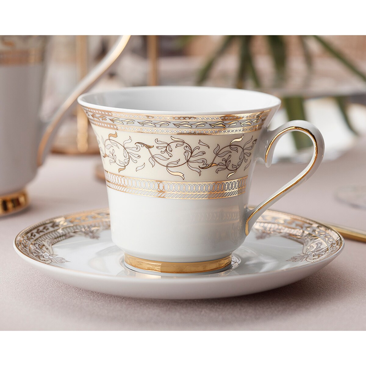 Garnitur do kawy dla 6 osób 22 el. Margaret Arabella G670