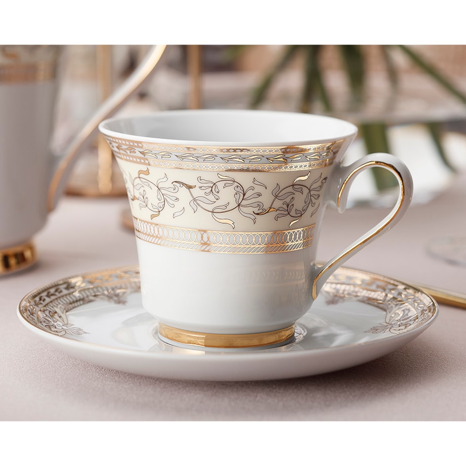 Garnitur do kawy dla 6 osób 22 el. Margaret Arabella G670