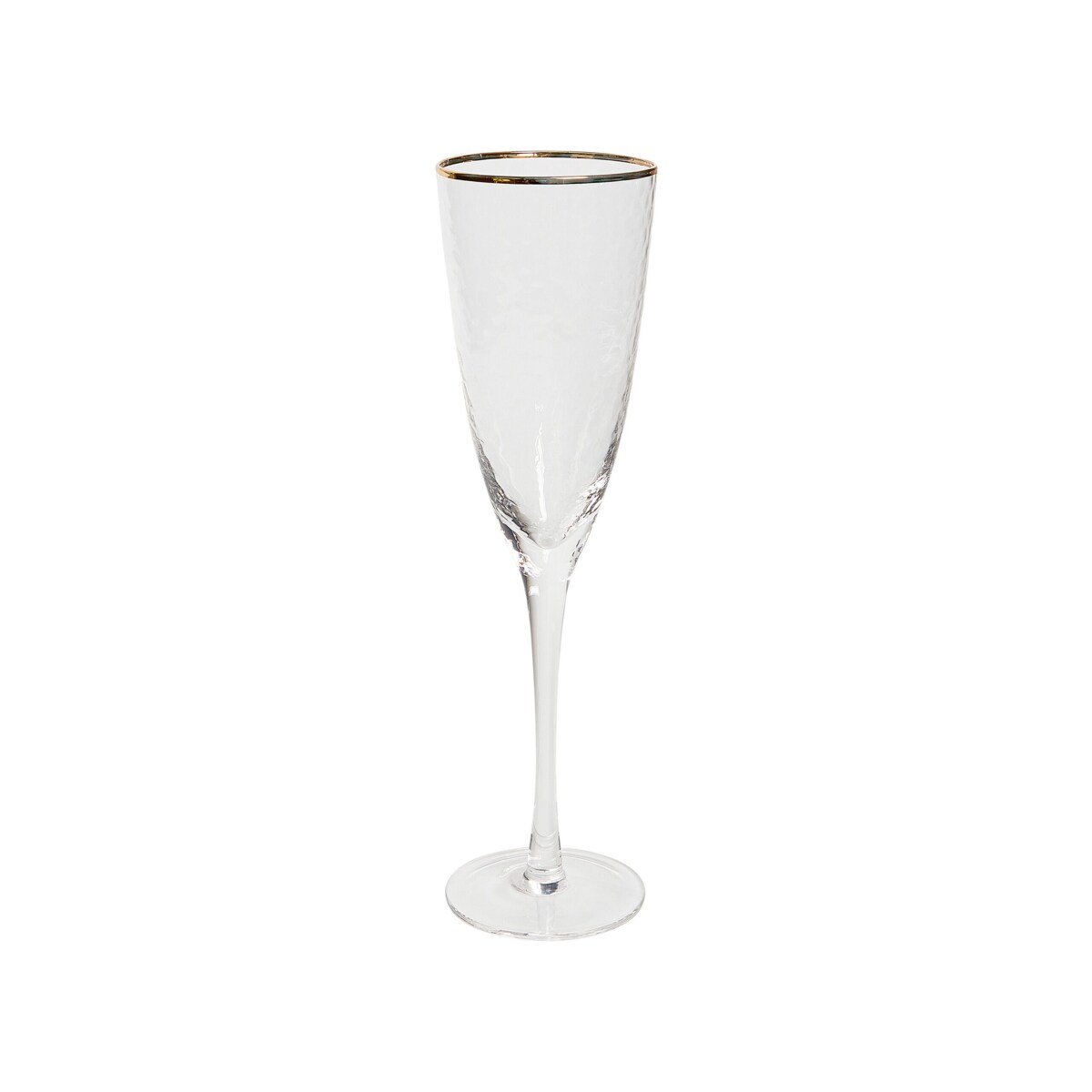 Zestaw 4 kieliszków do szampana flet TOPAZ 250 ml Przezroczysty