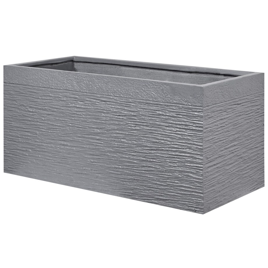 Doniczka 80 x 37 x 38 cm szara MYRA