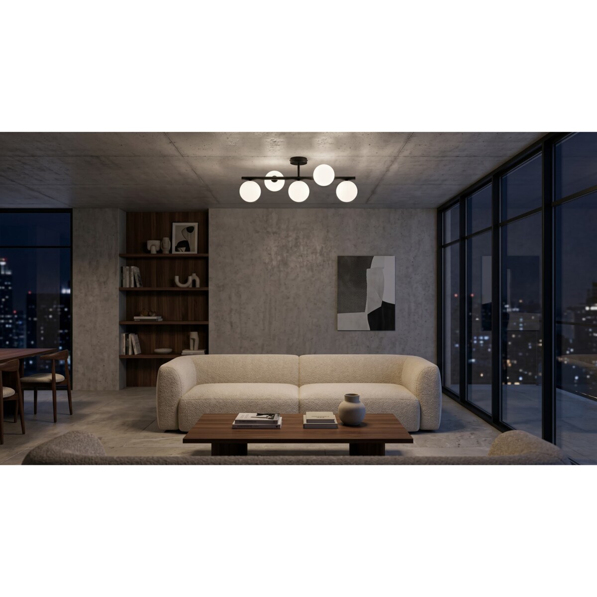Lampa sufitowa K-5859 z serii FILO