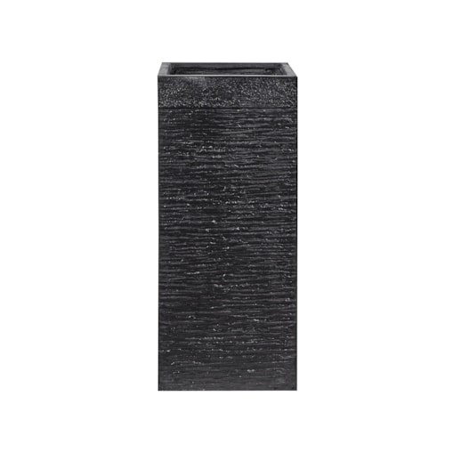 Doniczka 26 x 26 x 60 cm czarna DION
