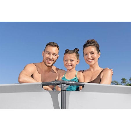 Basen stelażowy Bestway 56406 ogrodowy rodzinny 305x76 cm 4w1 zestaw