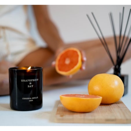 Świeca zapachowa Grapefruit & Bay, 230 g, Cereria Molla
