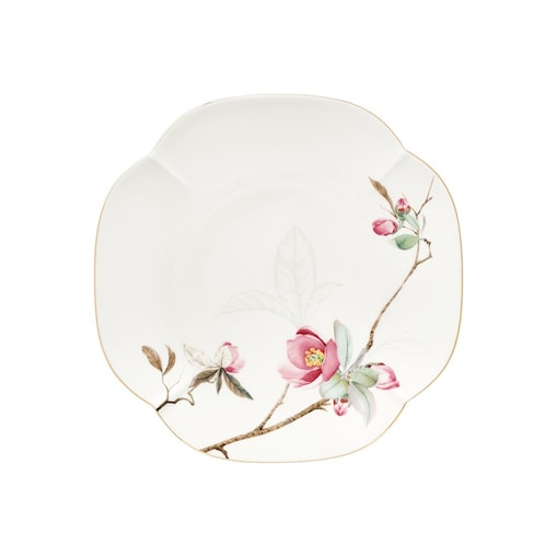 VILLA ITALIA Talerz deserowy porcelanowy 19 x 19 cm SPIRIT of JAPAN