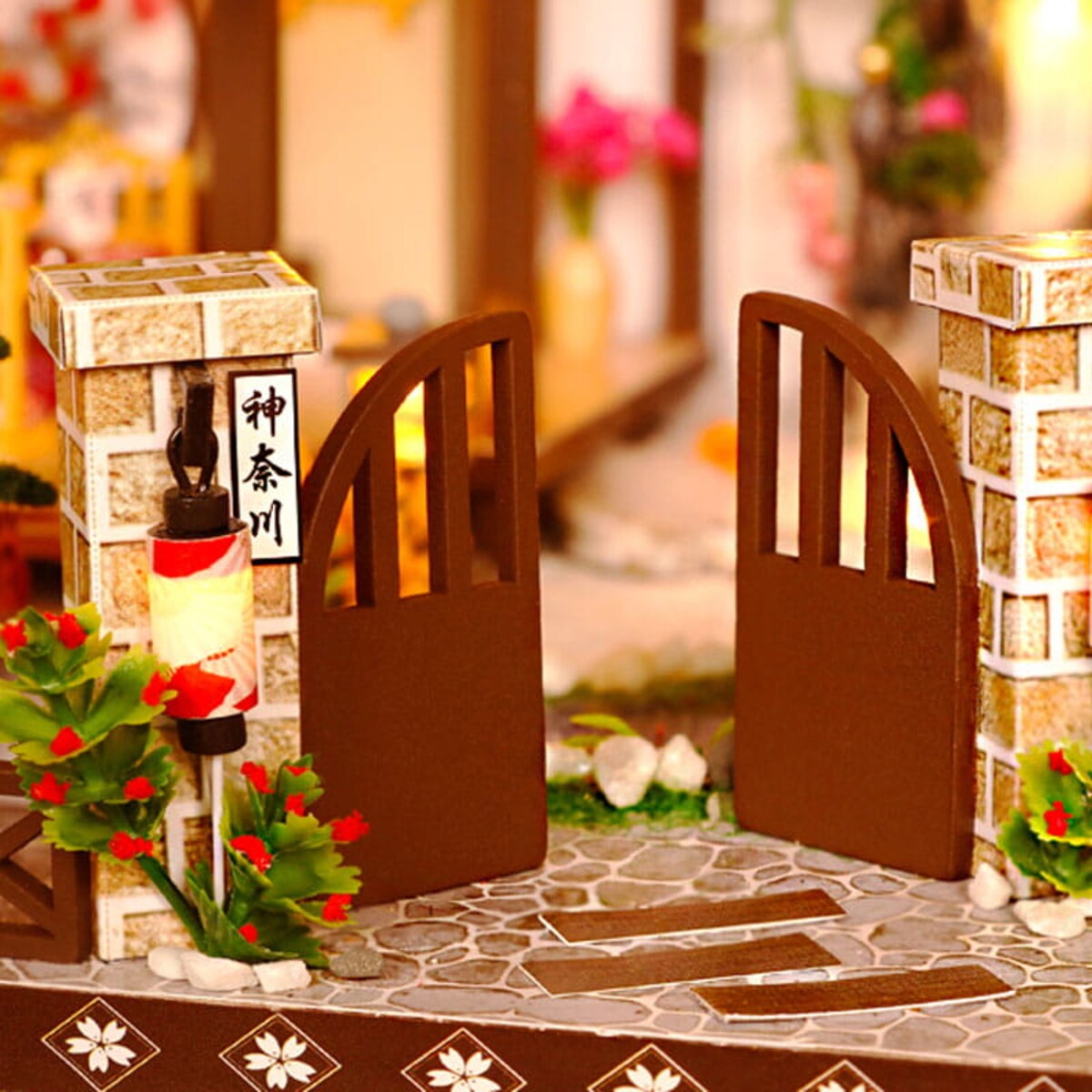 Miniaturowy domek DIY - Pałac Wiecznej Wiosny