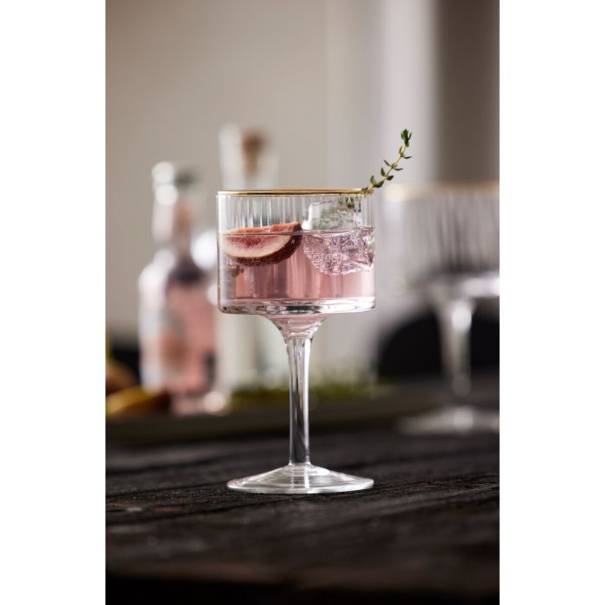 Kieliszki do ginu Palermo 320 ml 4 sztuki złote 23714