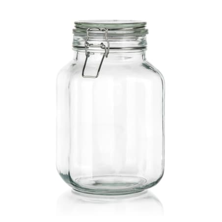 Słoik hermetyczny zamykany na klips 2 l na żywność weki ogórki jedzenie