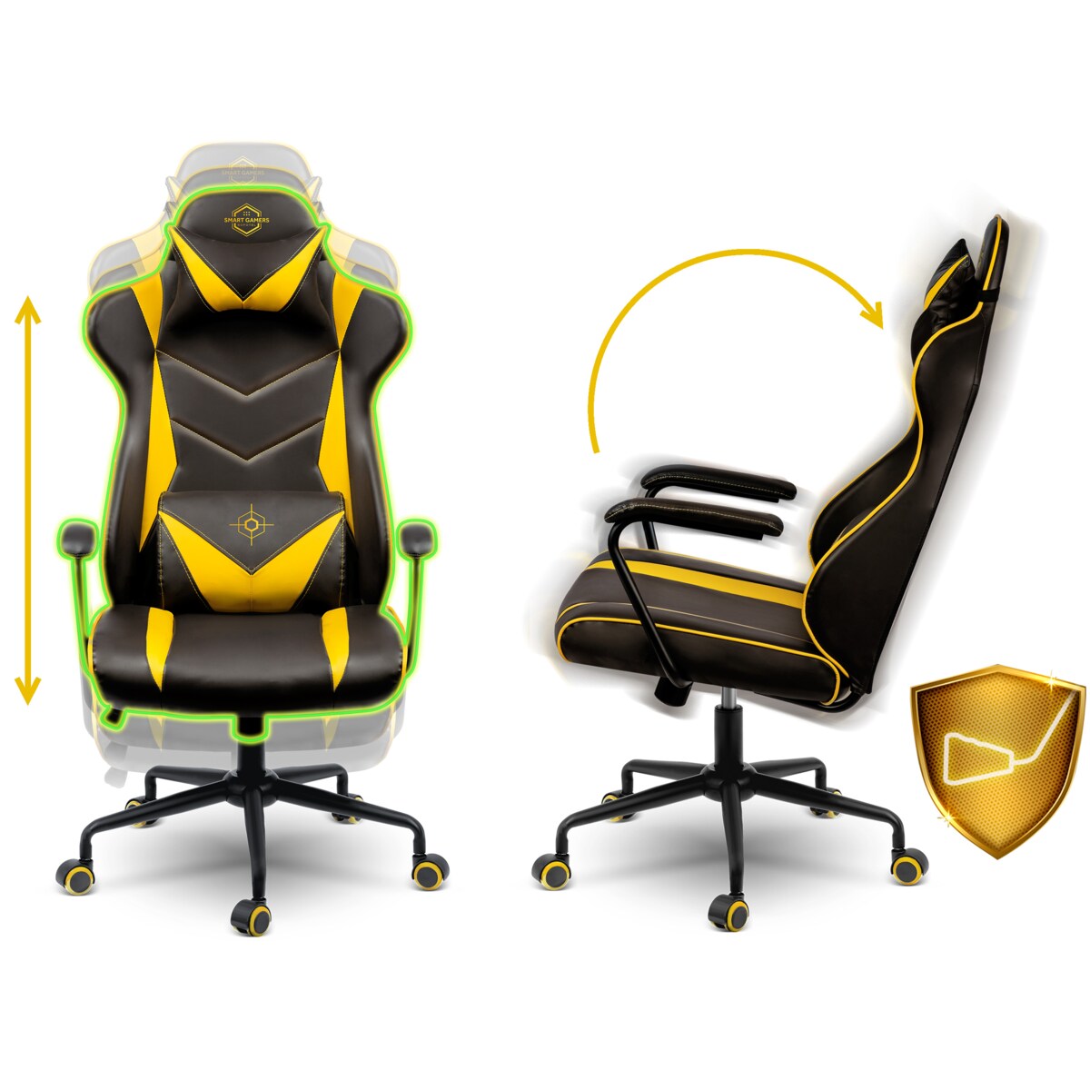 Fotel gamingowy obrotowy krzesło biurowe Sofotel Hydra